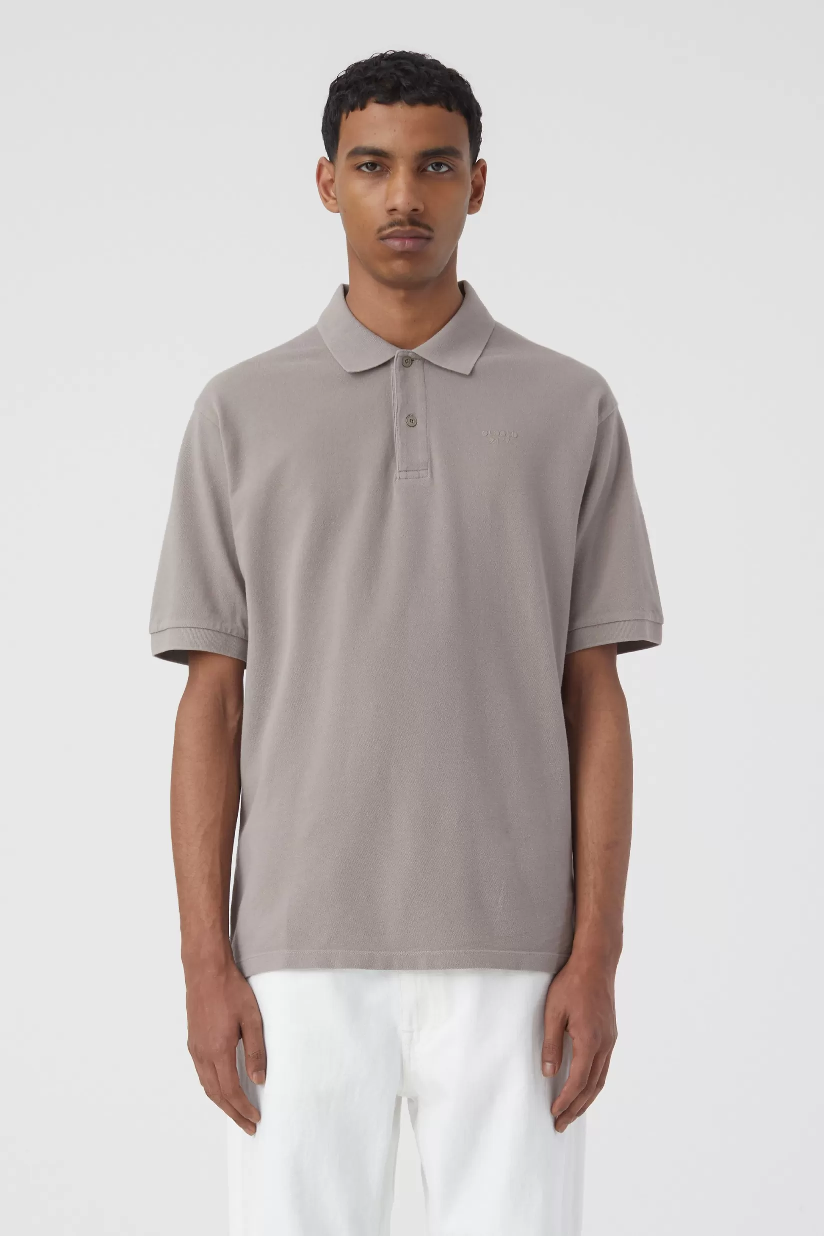 Outlet CLOSED Poloshirt Mit 24/7-Stickerei Grey Veneer