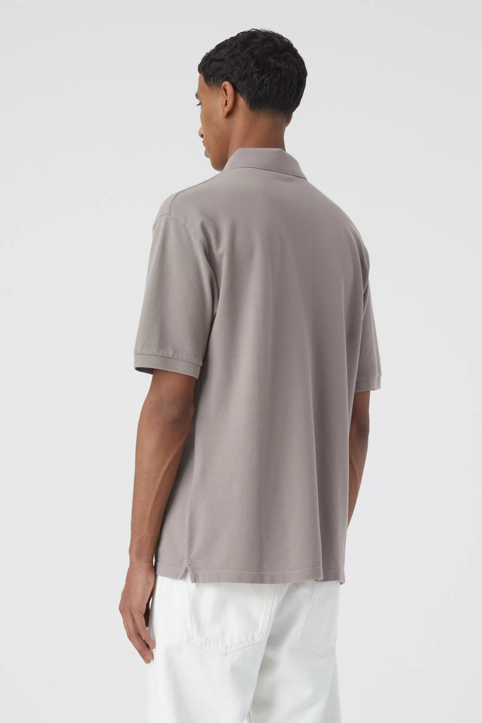 Outlet CLOSED Poloshirt Mit 24/7-Stickerei Grey Veneer