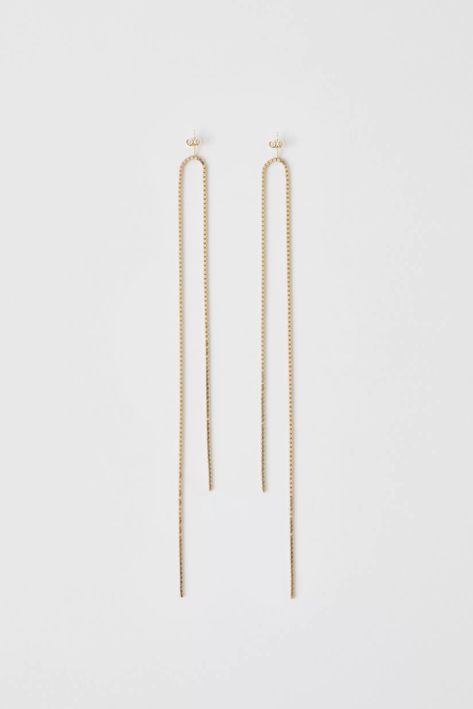 Outlet CLOSED Saskia Diez Fringe Earrings Gold