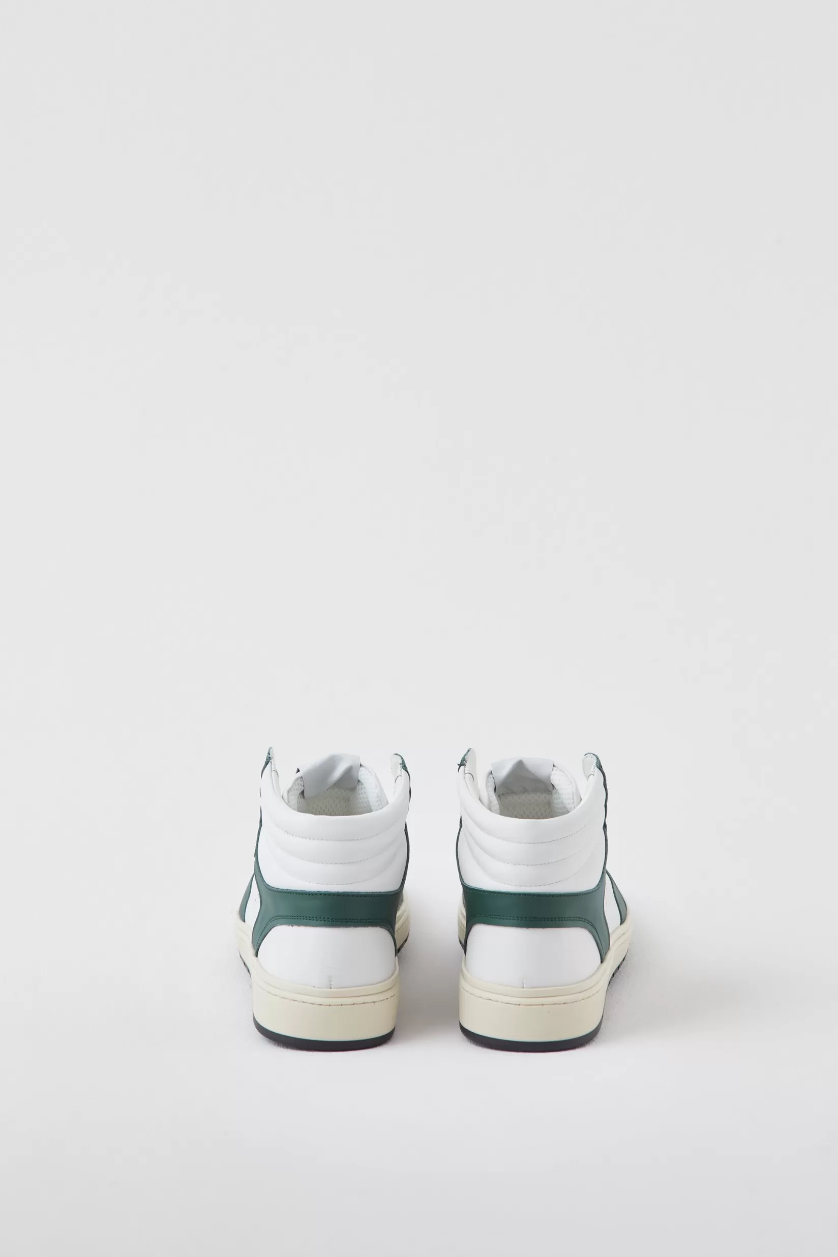 New CLOSED Smooth Nappa Sneakers High Dark Jade