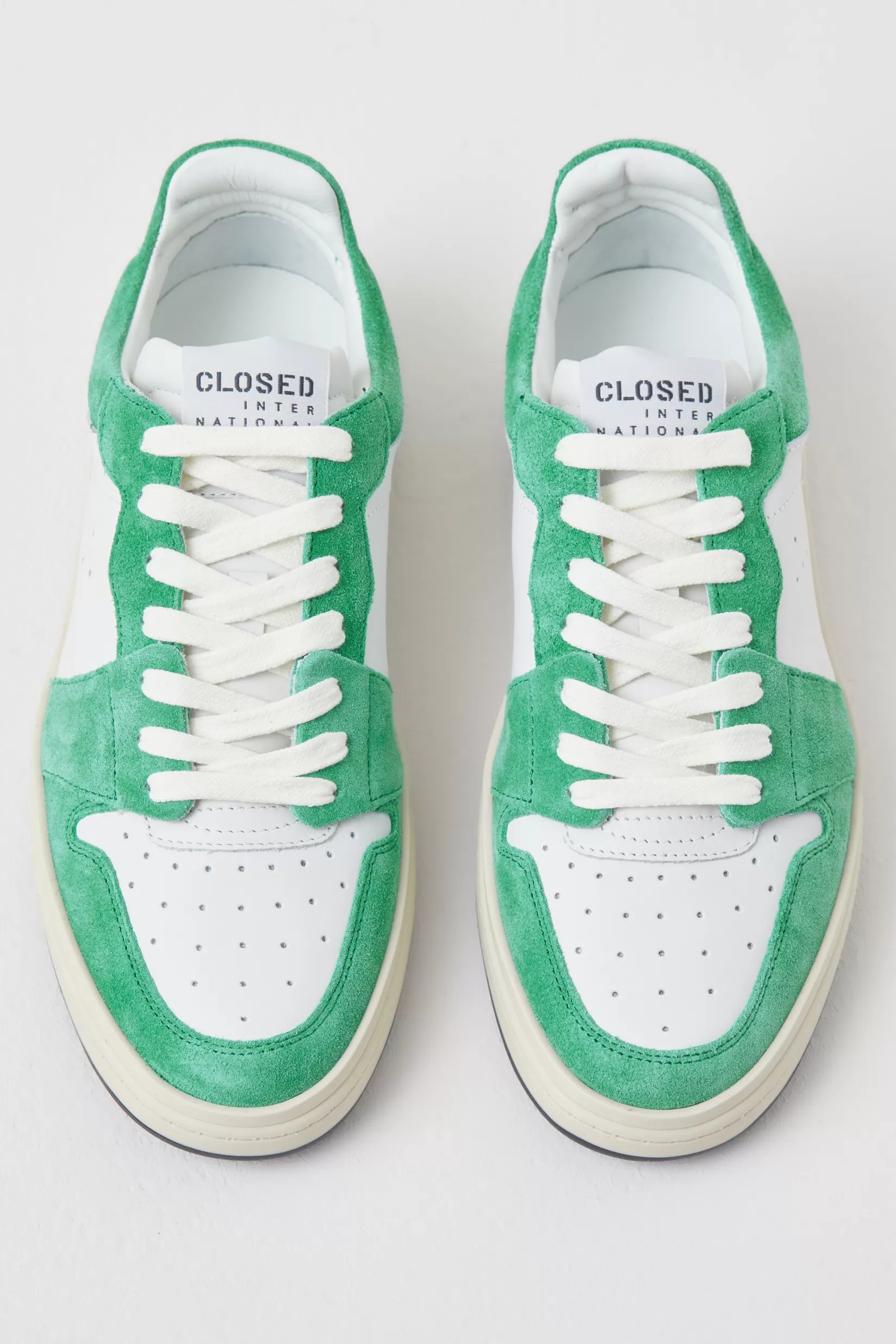 Cheap CLOSED Sneaker Low Emerald Green