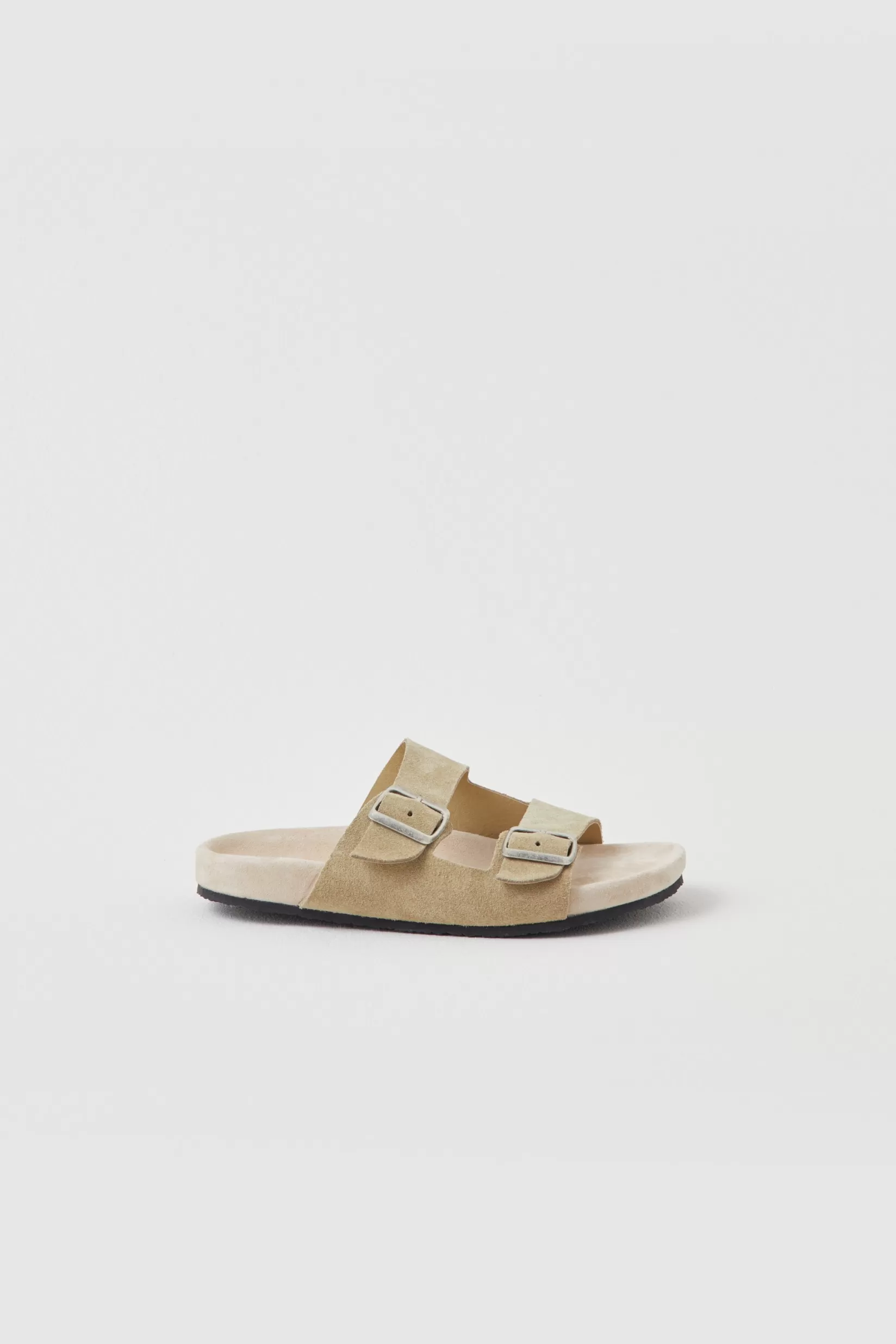 Store CLOSED Soft Suede Sandals Reed Beige