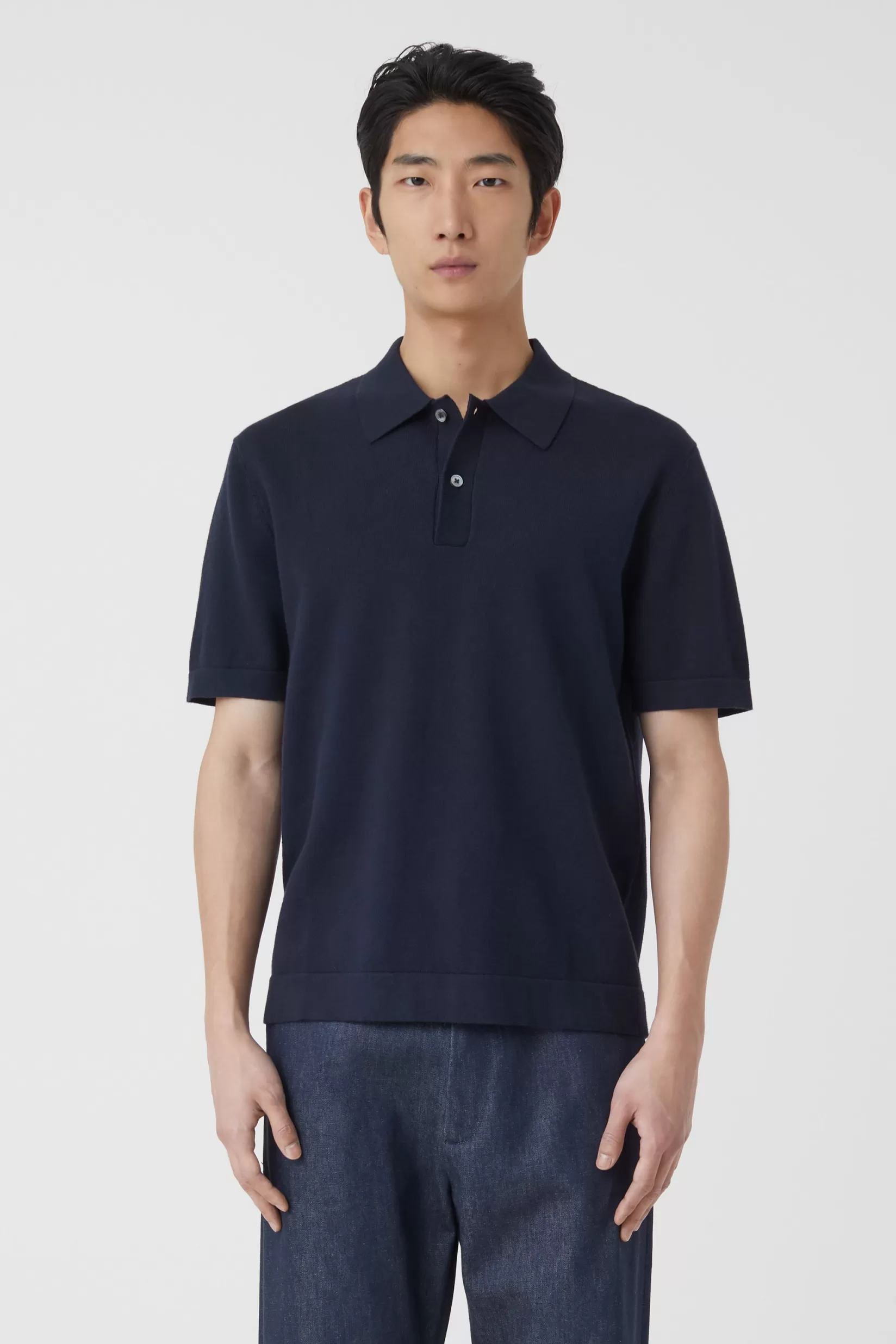 Online CLOSED Strick-Polo Dark Night