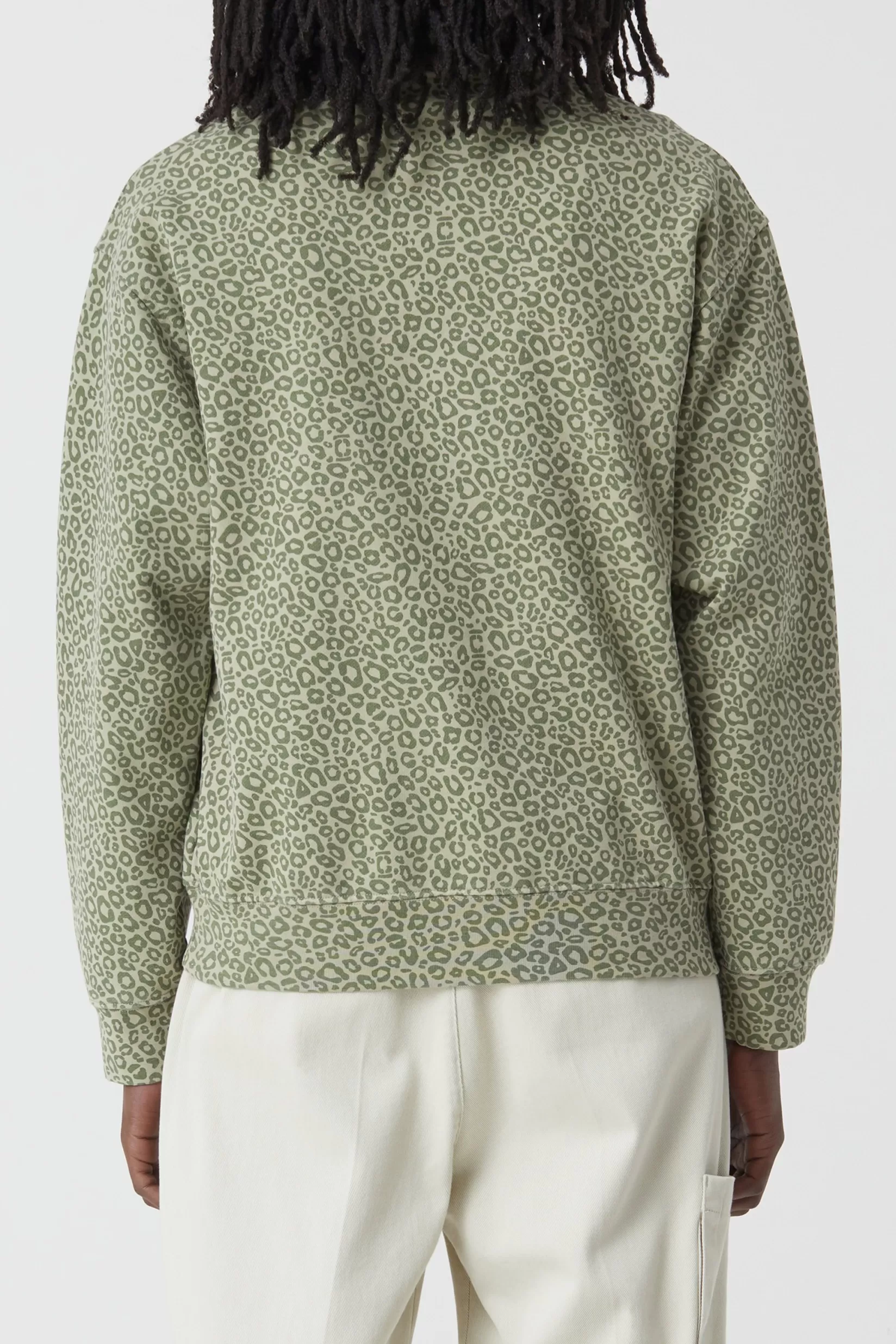 Best CLOSED Sweatshirt Mit Print Light Moss Green