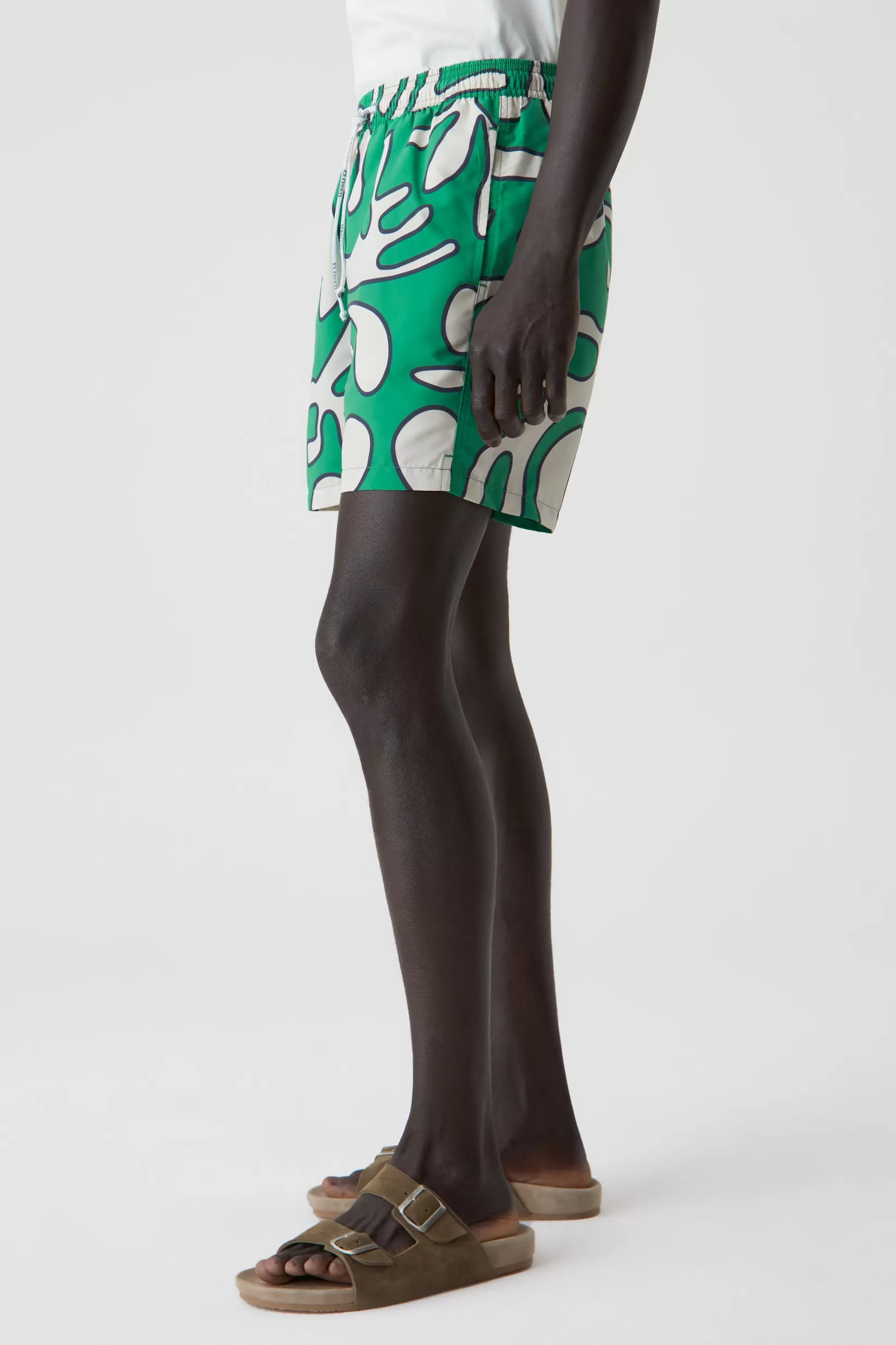 Shop CLOSED Swim Shorts Mit Print Botanic Green