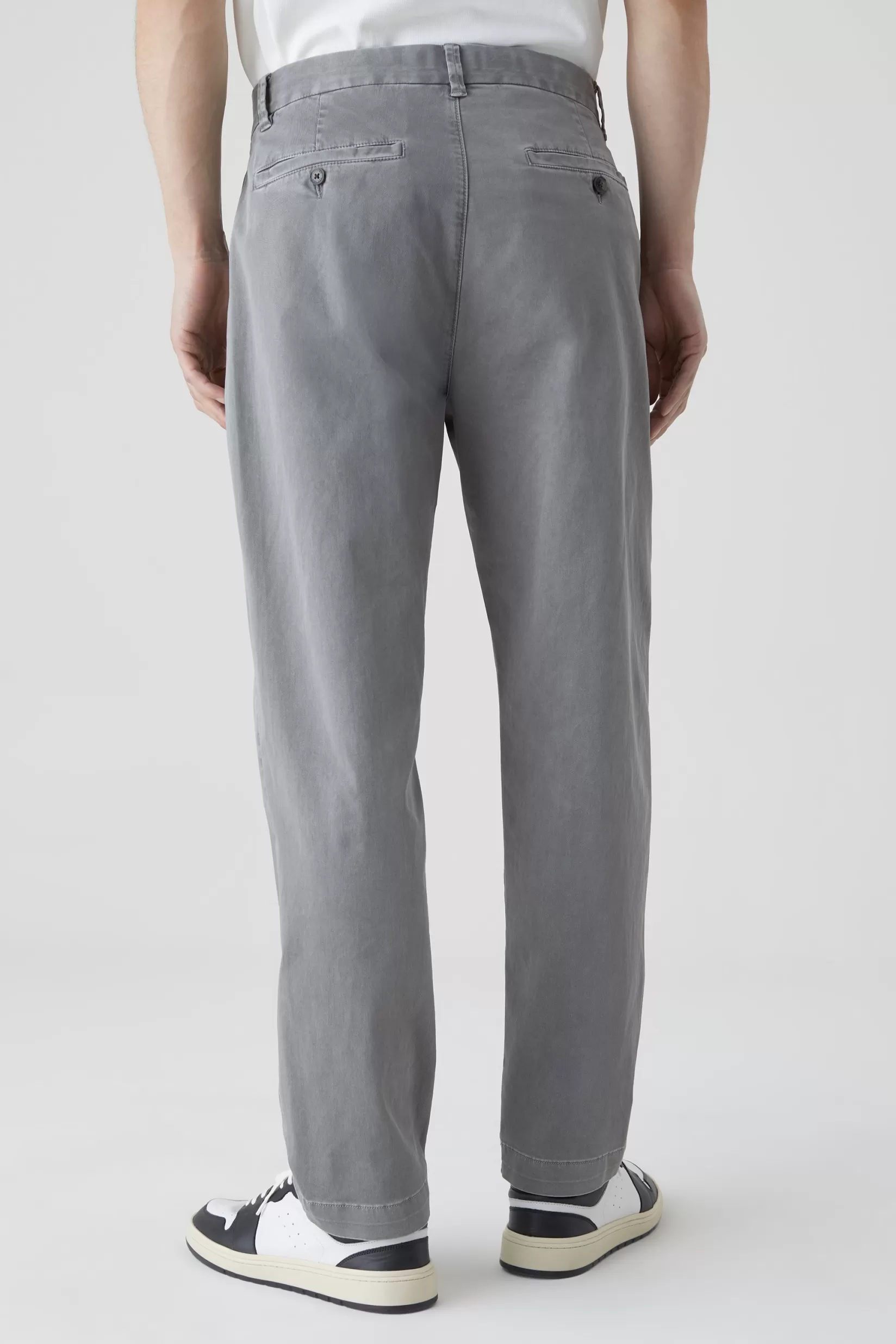 Cheap CLOSED Tacoma Tapered Pants Lunar Rock