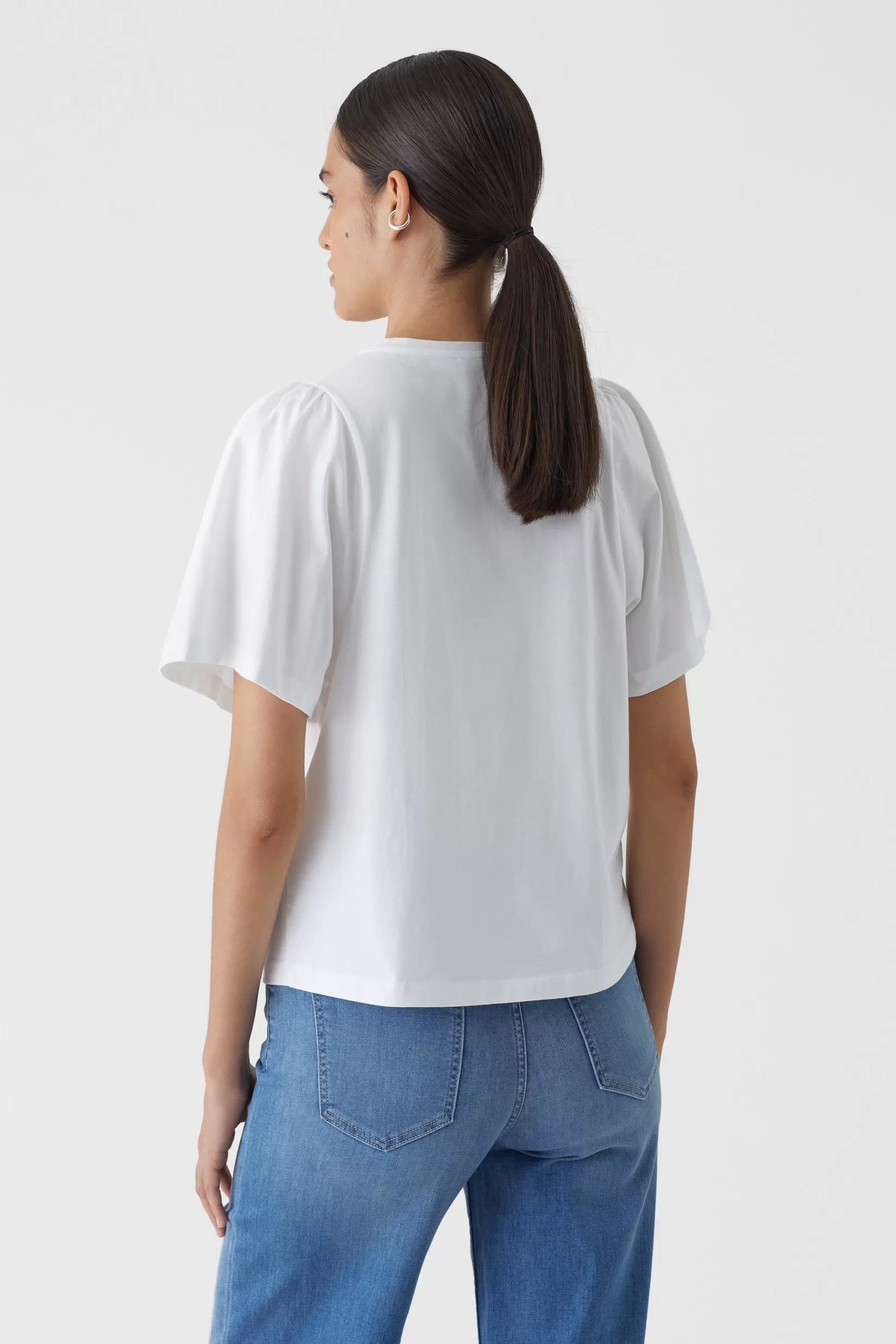 Best CLOSED T-Shirt Aus Bio-Baumwolle White