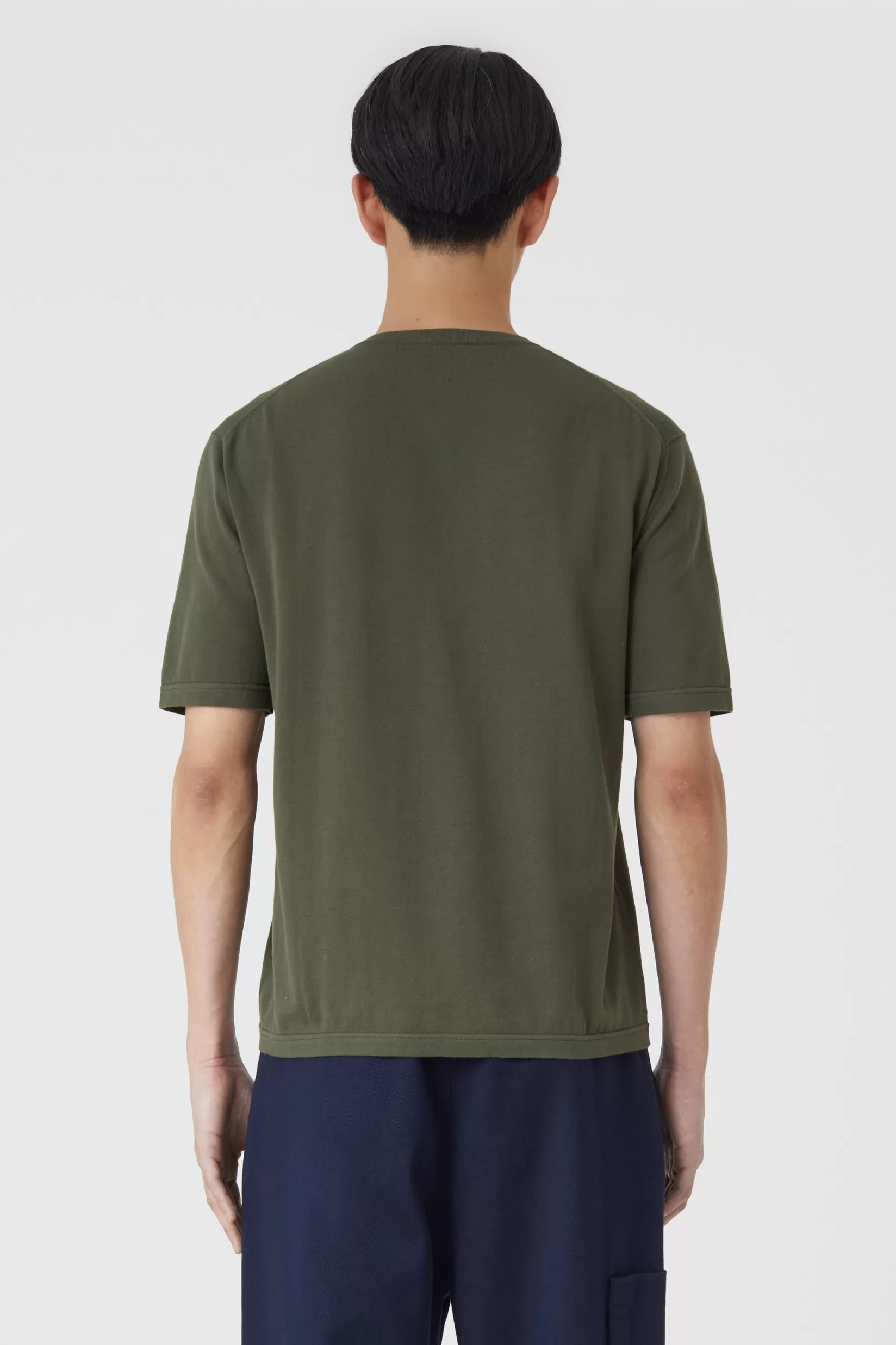 Hot CLOSED T-Shirt Aus Reiner Baumwolle Chard Green