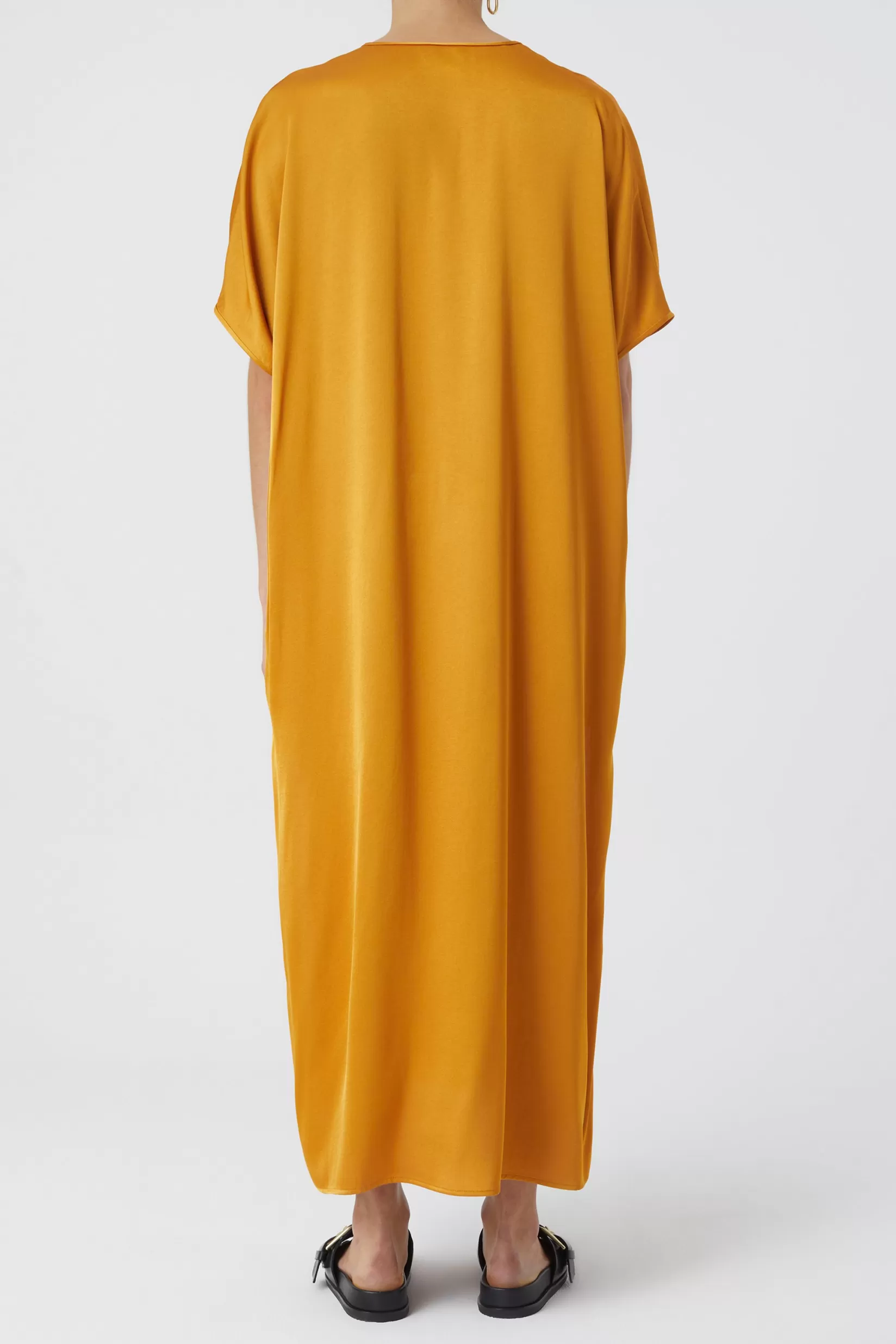 Cheap CLOSED Tunic Maxi Dress Golden Cinnamon