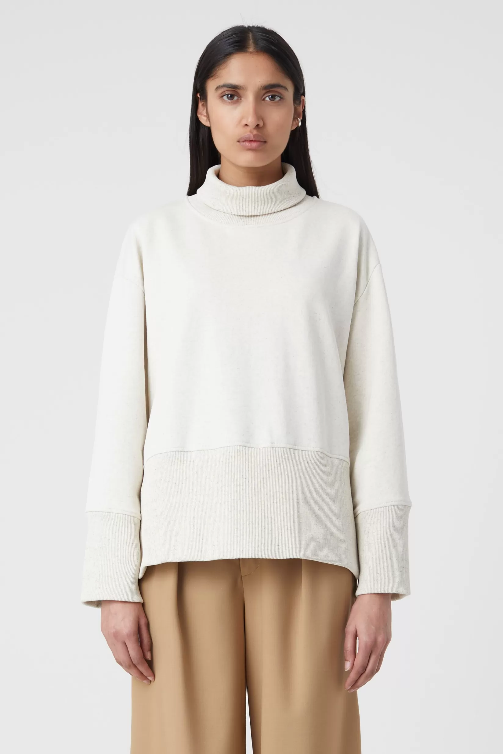 Discount CLOSED Turtleneck Sweatshirt Elderflower