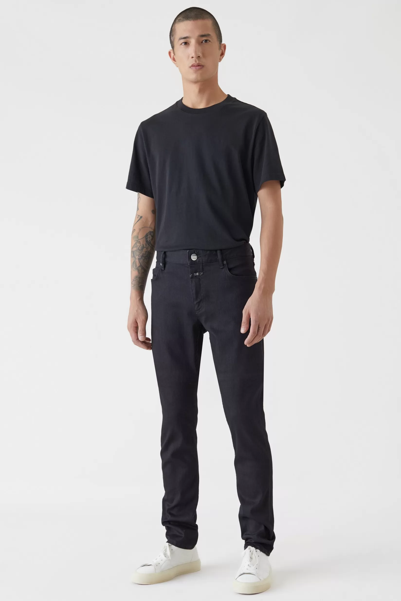 Cheap CLOSED Unity Slim Jeans Black/Black