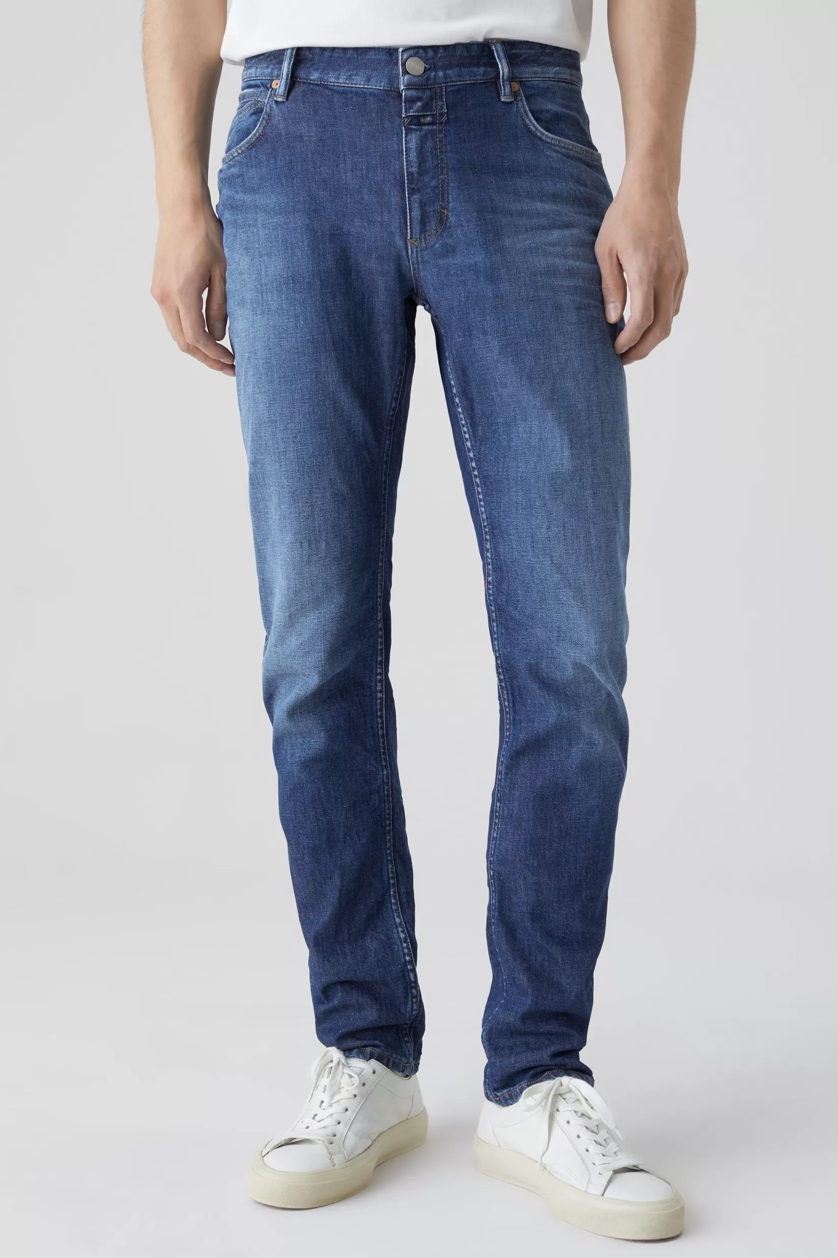 Cheap CLOSED Unity Slim Jeans Dark Blue