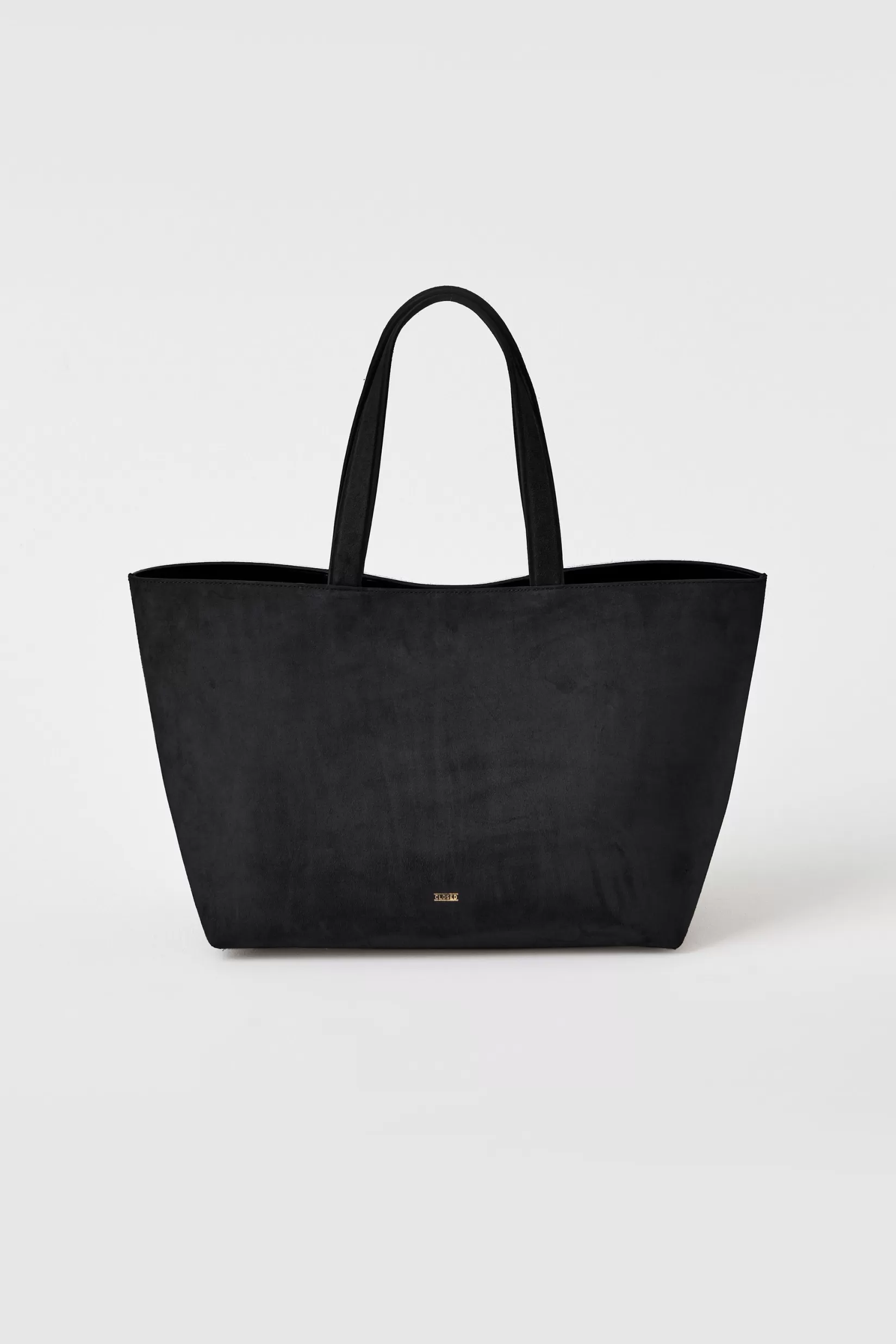 Best Sale CLOSED Veloursledertasche Black