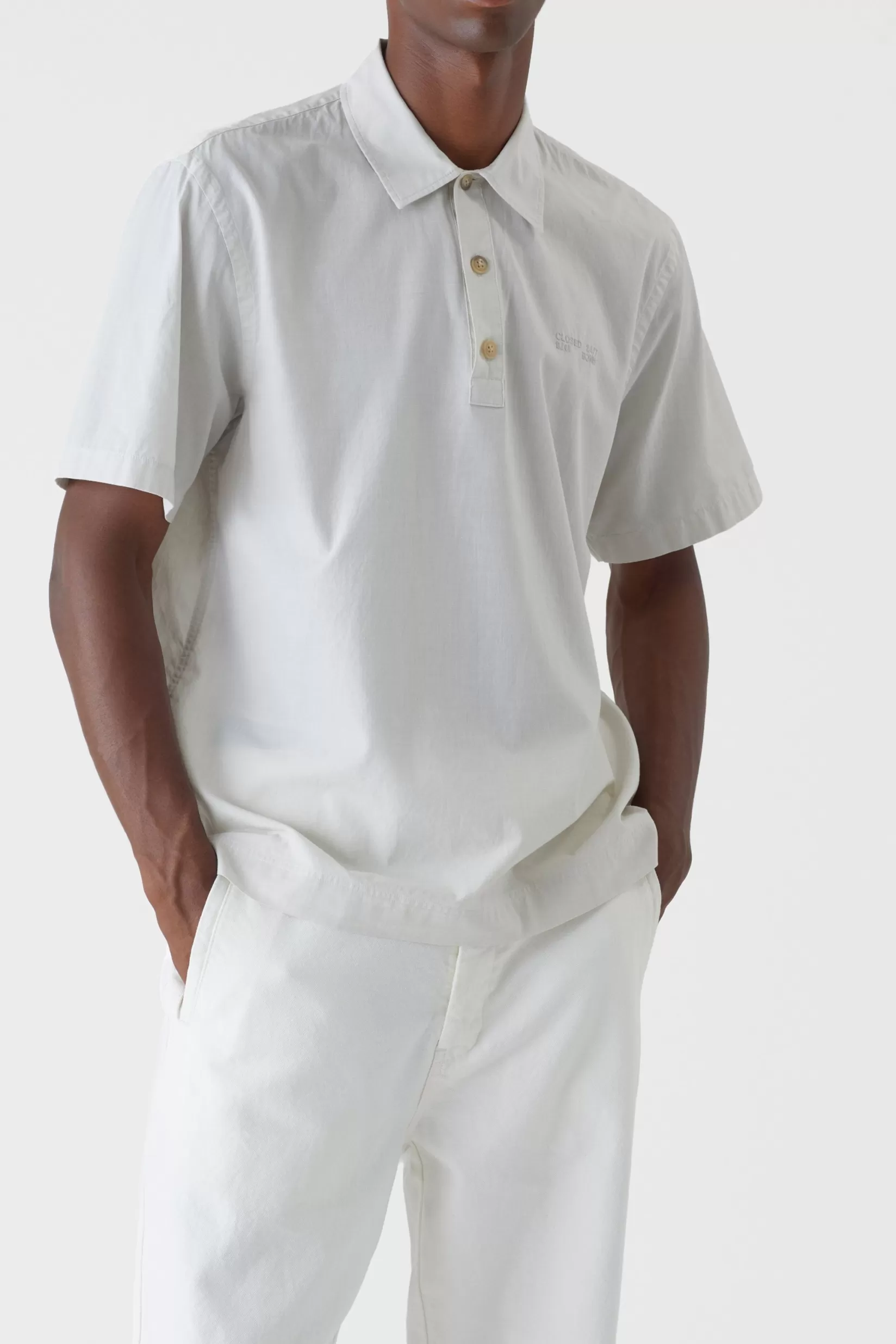 Hot CLOSED Woven Polo Sand Dune