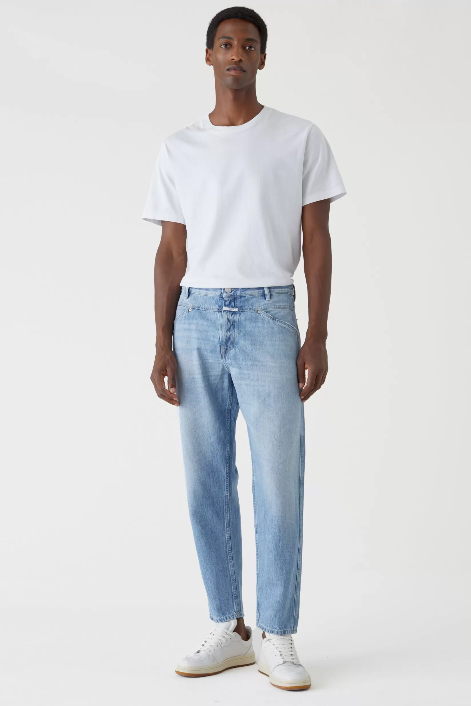 Cheap CLOSED X-Lent Tapered Jeans Light Blue