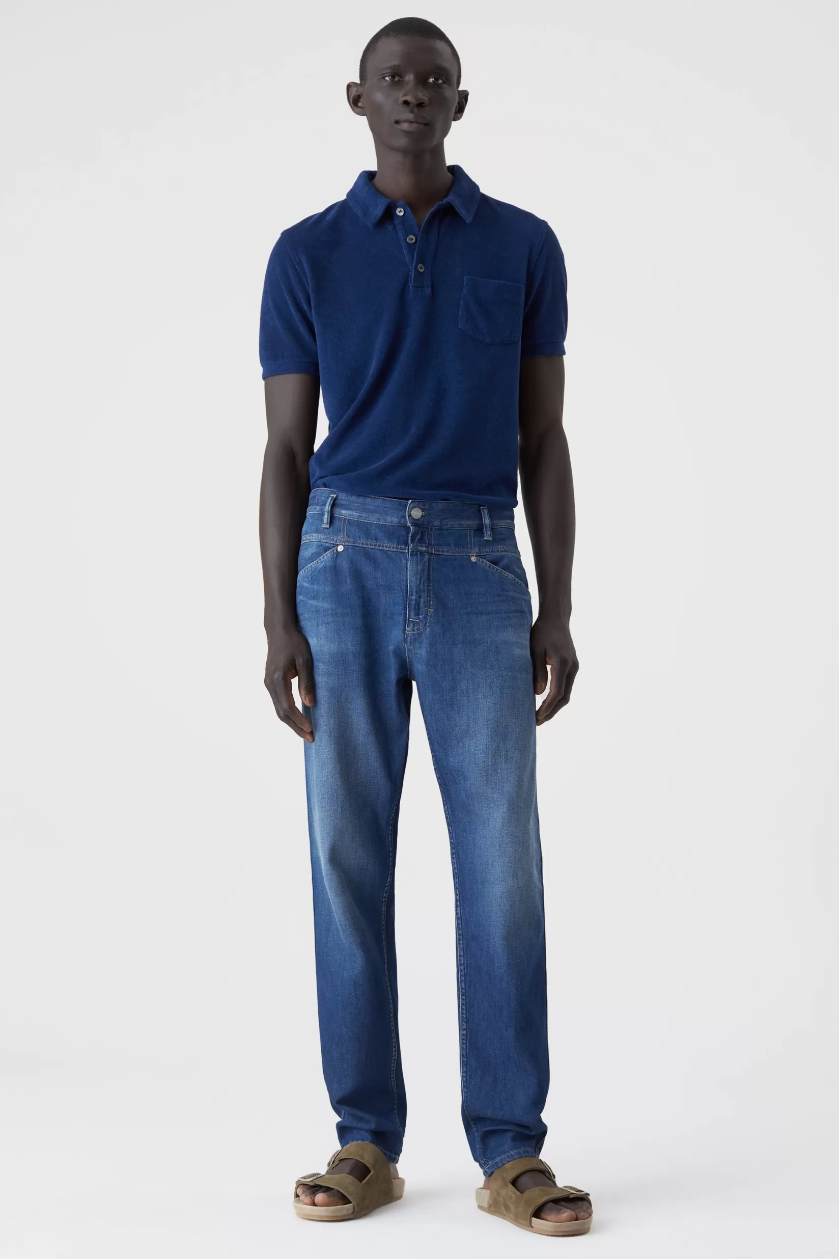 Online CLOSED X-Lent Tapered Jeans Mid Blue