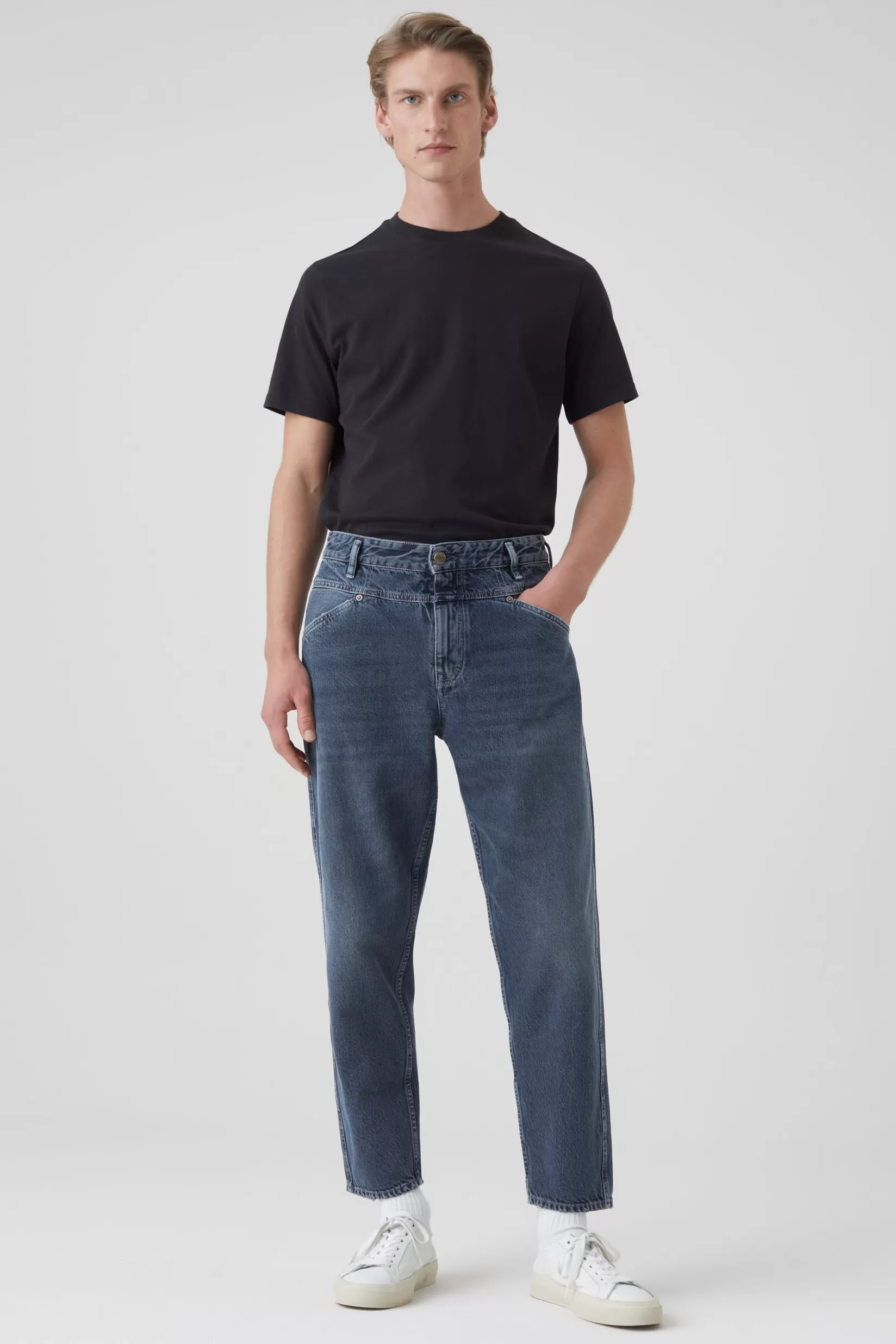 Best CLOSED X-Lent Tapered Jeans Dark Blue