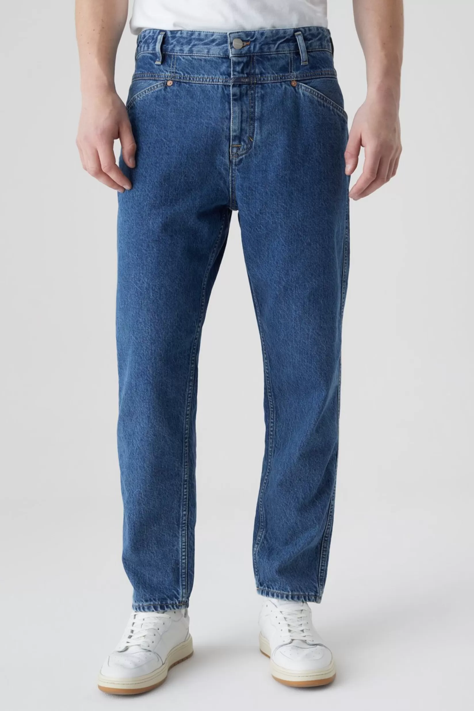 Best Sale CLOSED X-Lent Tapered Jeans Mid Blue