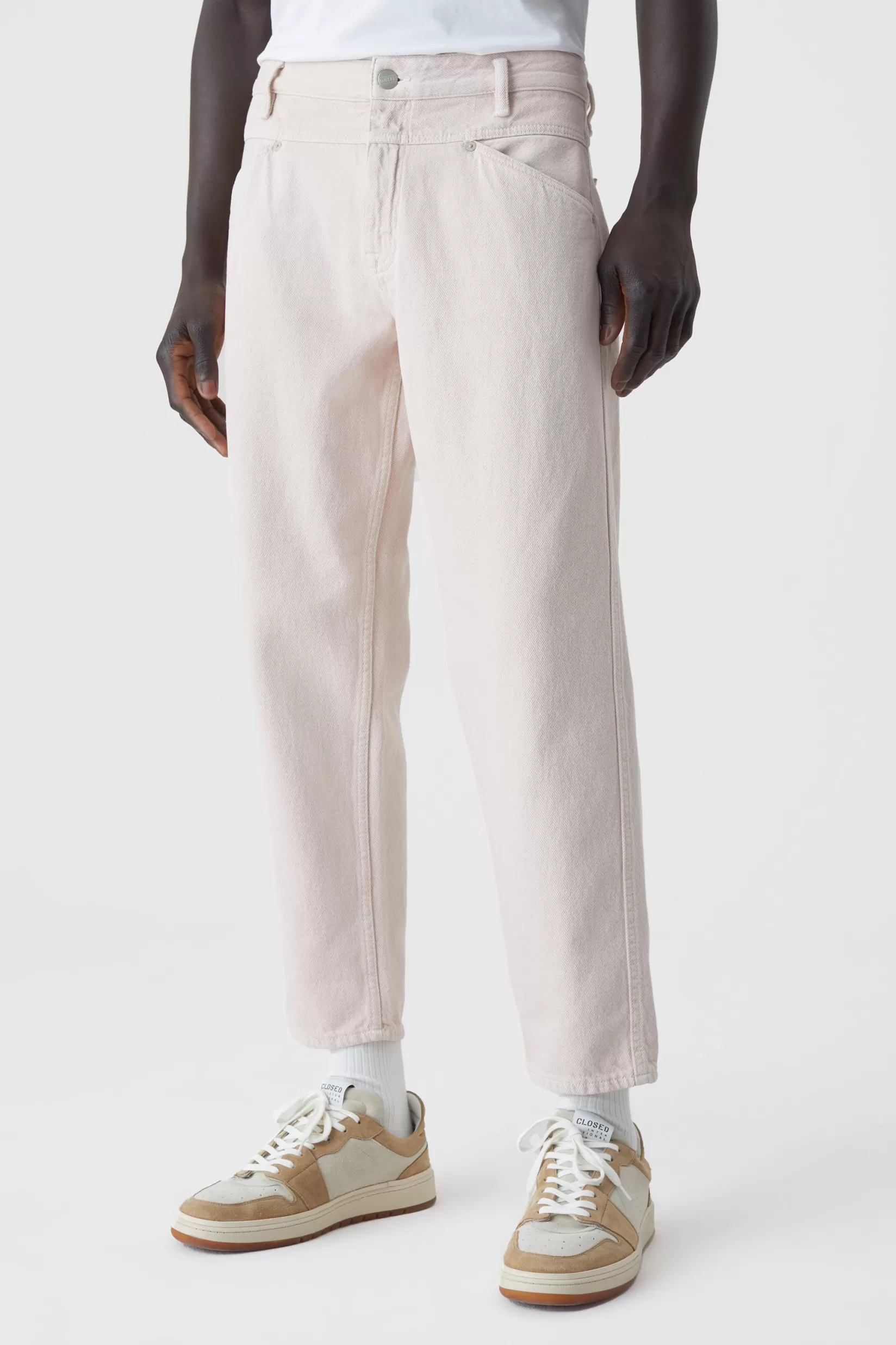 Online CLOSED X-Lent Tapered Jeans Pink Hydrangea