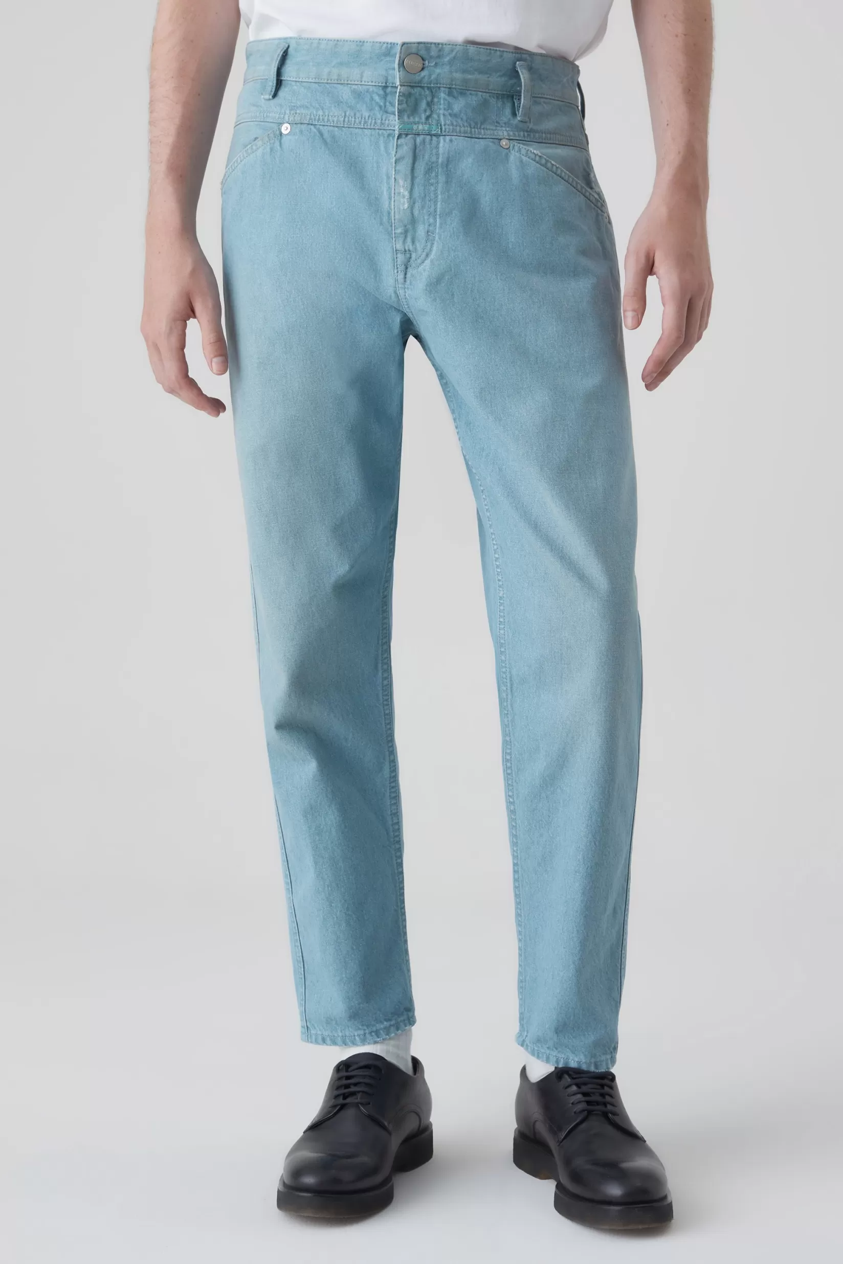 Cheap CLOSED X-Lent Tapered Jeans Light Blue