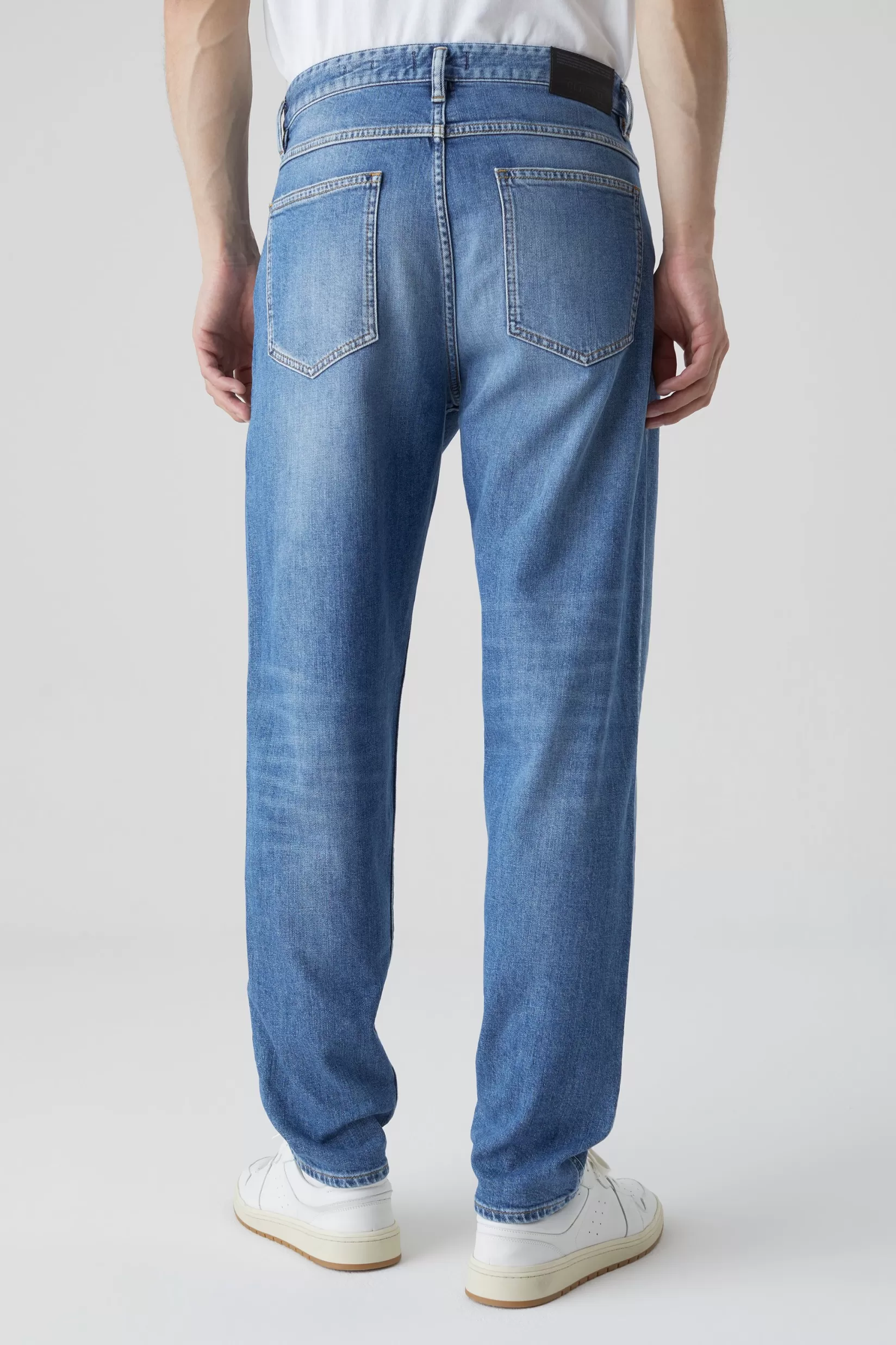 Cheap CLOSED X-Lent Tapered Jeans Mid Blue