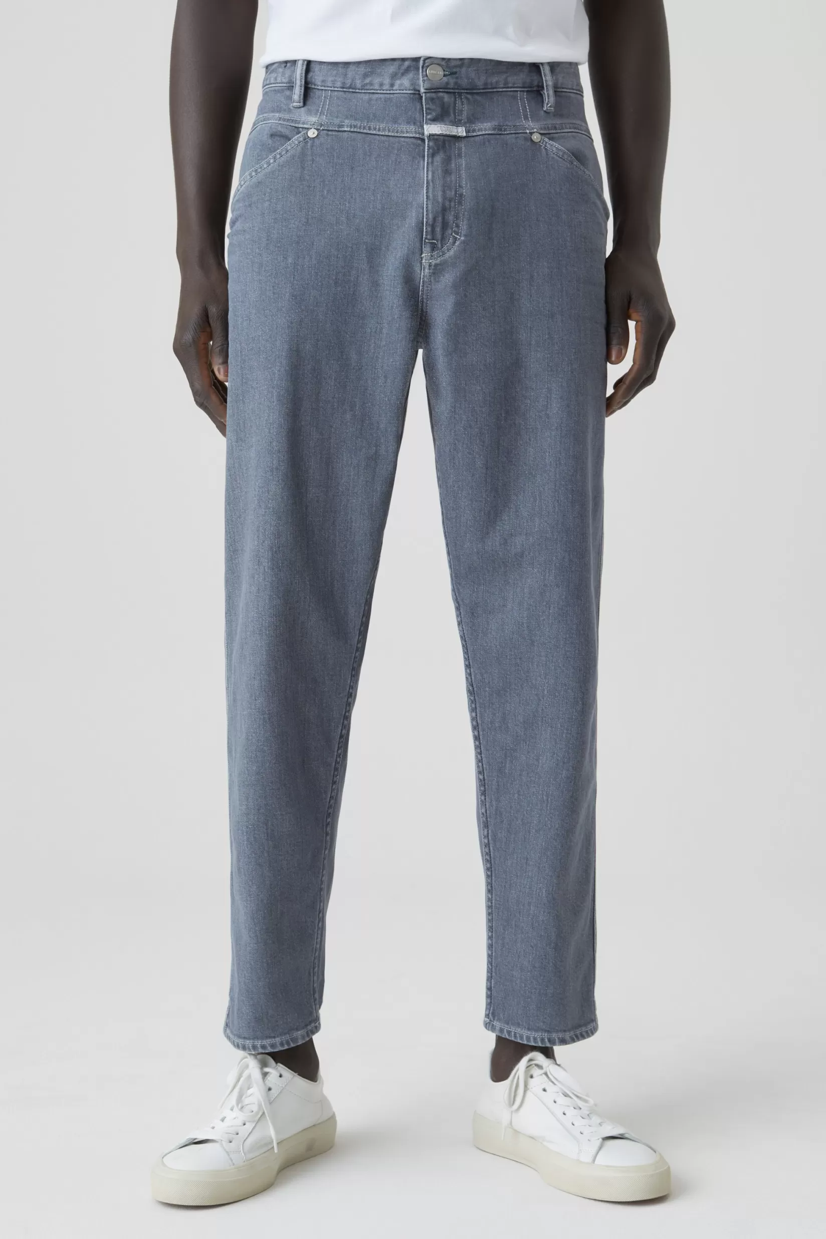 Best CLOSED X-Lent Tapered Jeans Mid Grey