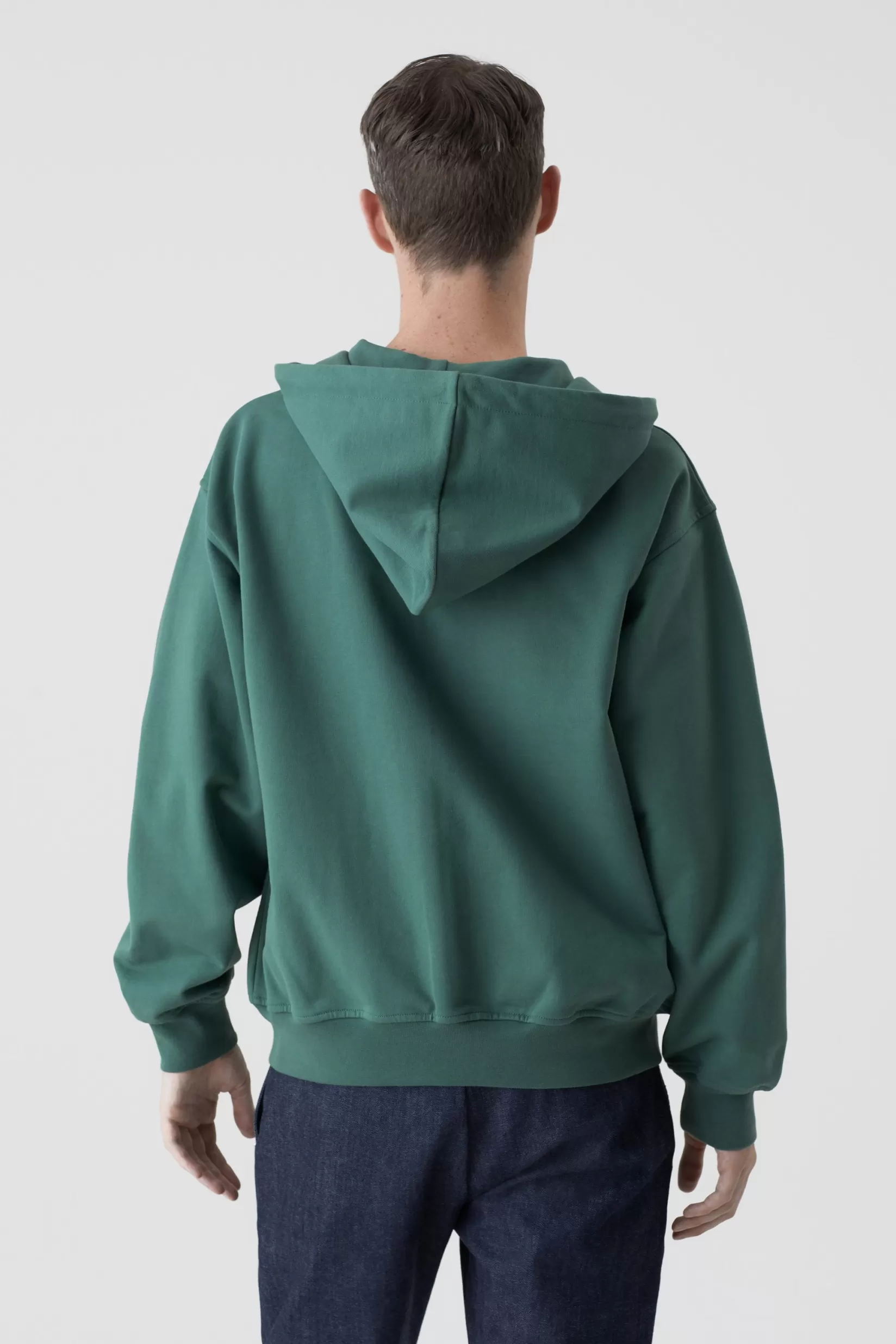 New CLOSED Zipped Hoodie Dark Jade